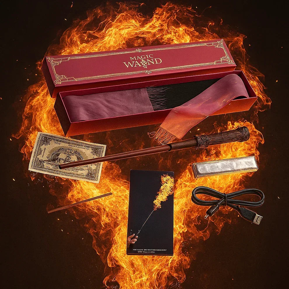 Magic wand that shoots fire🪄🔥